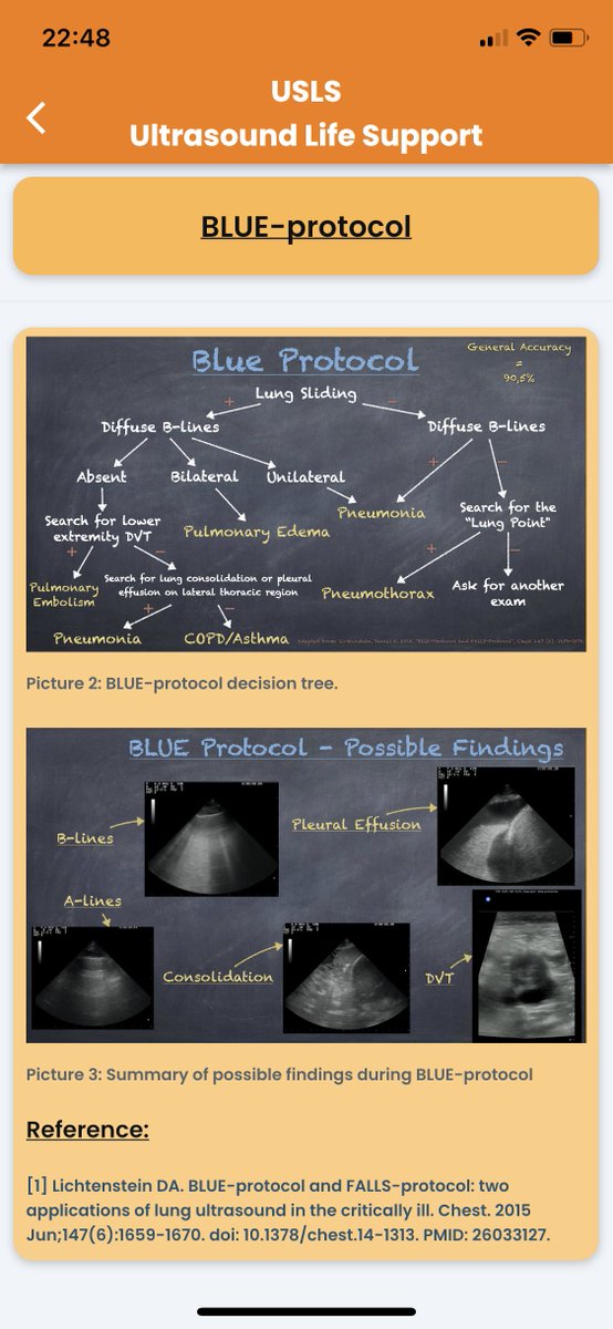 aronhf's tweet photo. 📱USLS - Ultrasound Life Support
•Acesse os principais protocolos de uso da Ultrassonografia Point-of-Care em situações de emergência!
•Teste seus conhecimentos no nosso Quiz!
Disponível na App Store e Google Play (em português e inglês)
https://t.co/DfT6dMsGMd https://t.co/raQS1AeOfO