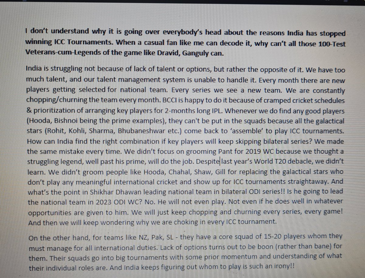 GS_Bandesha's tweet photo. @BCCI @bhogleharsha @cricketaakash @IrfanPathan @nassercricket @WasimJaffer14
@cricketwallah @sanjaymanjrekar @wasimakramlive @shoaib100mph
@harbhajan_singh

Can you guys please pay attention to me? I got something important to say. https://t.co/3I6SgLYgXu