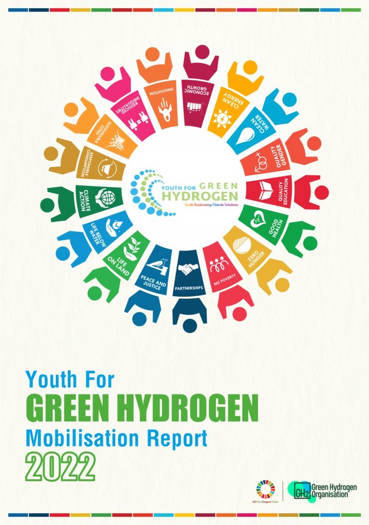 Youth4GH2's tweet photo. The BIG DAY IS HERE!
Launch of Youth For Green Hydrogen Mobilisation Report 2022 is going to happen today in #COP27
📍 @minderoo Pavilion, Area C, P52
🕰 1400 - 1500 EET
Excited? 66.64% #Youth4GH2 Advocates are WOMEN! More than we committed in #YouthDeclaration in #GH2Assembly https://t.co/mjWXRrAJ8j