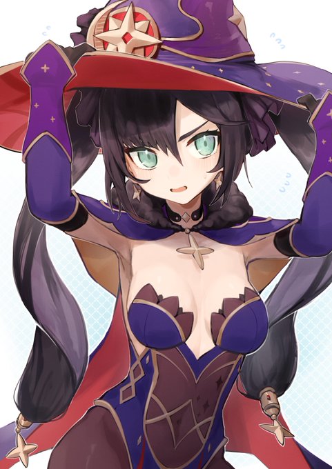 稍微重画了一下... ∠( ᐛ 」∠)_
原图是几个月前画的梅姬斯图斯卿--

#原神  #GenshinImpact 
#モナ #莫娜 #Mona 