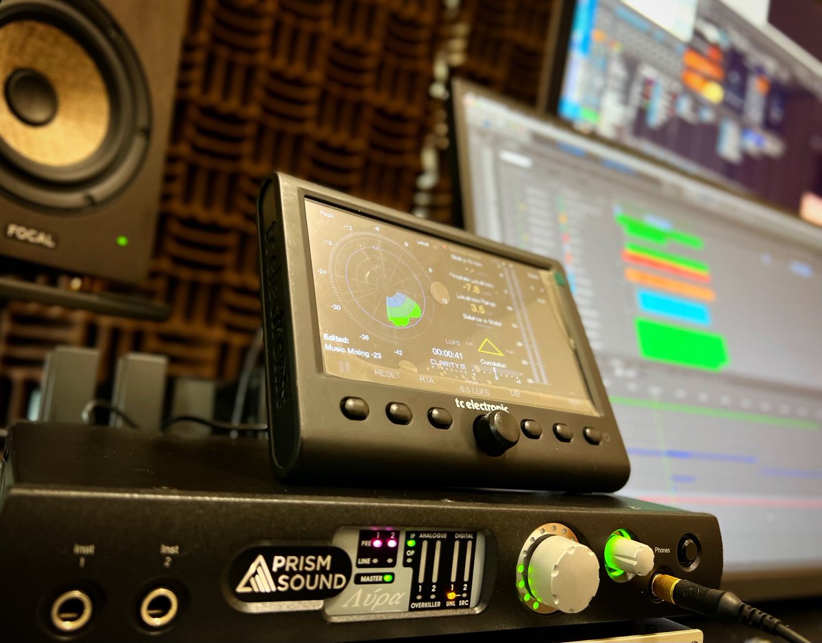 YujiMorita0204's tweet photo. 自身の更なるクオリティアップのためにmy new gear
tc electronic のラウドネスメーター
CLARITY M
ソフトも併用してるけど、やはりあると助かるオススメ機材!
ブラックフライデー周辺に何かしらまた増えそうな気が…w
#tcelectronic
#claritym
#ラウドネスメーター https://t.co/7MT7SO3BAG