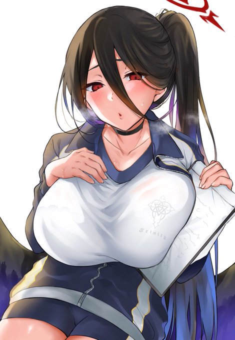 体操服ハスミ
少し修正して上げ直し💦
 #ブルアカ  #ブルーアーカイブ  #ハスミ 