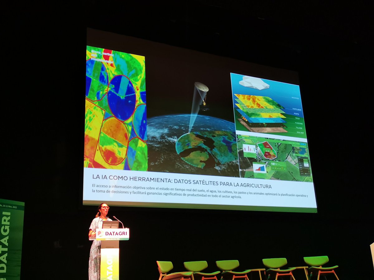 Disfrutando de la Key Note de <a href="/inma_martinez/">Inma Martinez</a> en <a href="/ForoDatAgri/">📲 DATAGRI</a>
La Agricultura cambiará en los años venideros y no como la conocemos hasta ahora, la inteligencia artificial nos ha de ayudar a tomar mejores decisiones. 

 #DATAGRI2022
