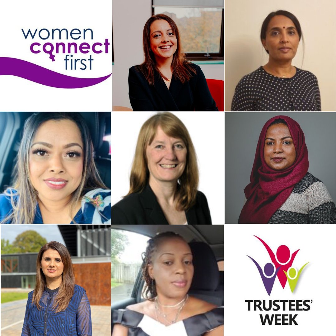 In celebration of #TrusteesWeek,  Women Connect First would like to thank our trustees for supporting us to empower Black, Asian and Minority Ethnic women living in Wales. Pivotal to our work, we sincerely value your time, commitment and effort.  #trustees #womenconnectfirst