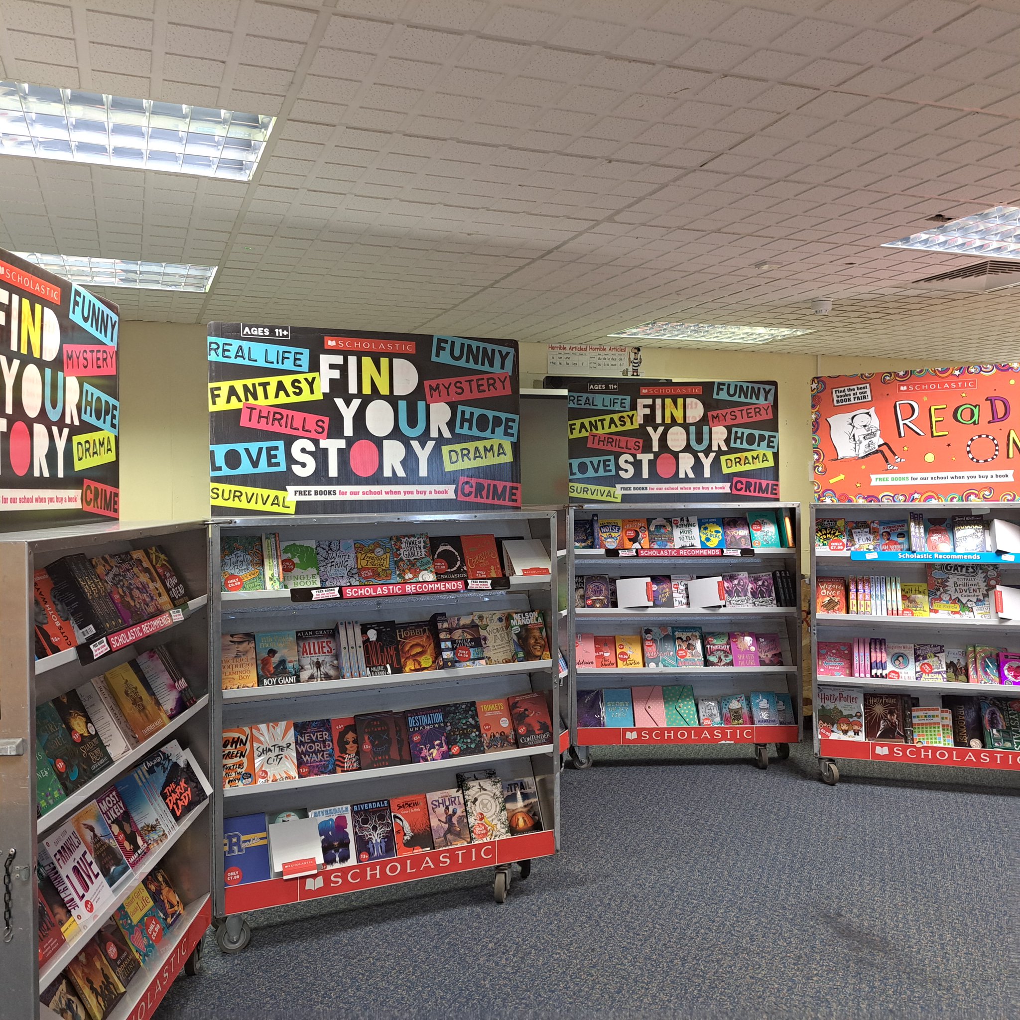 SCHOLASTIC BOOK FAIR IS COMING TO SA! - Southport 6th Grade Academy