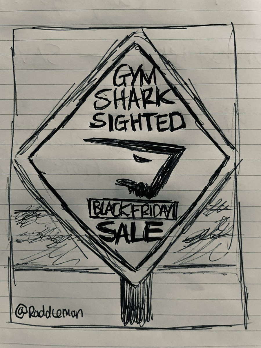 One Minute Brief of the Day: 
Create unconventional posters/ads to promote <a href="/Gymshark/">Gymshark</a>'s Black Friday sale. #GymsharkAskedForAnAd <a href="/OneMinuteBriefs/">One Minute Briefs ⏱️</a> Quick scamp before bed!! Only in #straya