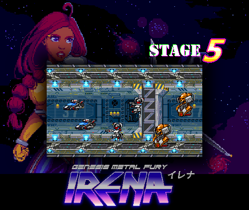 Hey guys, in level 5 of Irena Genesis Metal Fury, you'll have to fight your way through a highly secured penitentiary! Here are the new enemies of the level who want to kill you. #メガドライブ #segagenesis #megadrive #sega #retrogaming #16bit #shmup #arcade #indiegame #homebrew