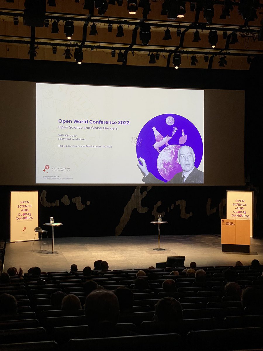 ameliajimsan's tweet photo. Open World Conference 2022 🧐
Open Science 🔬 and Global Dangers ⚠️
#OW22 @DrVeronikaCH https://t.co/RIouA38aNN