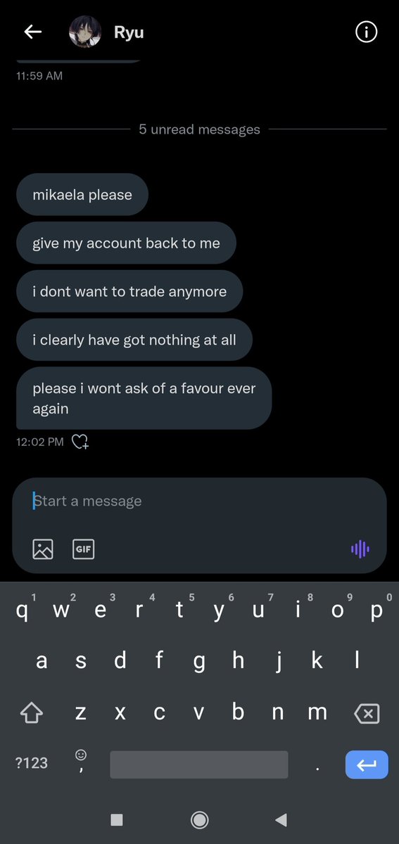 riyyem's tweet photo. SCAMMER ALERT!! used @.alatusway as a mm but they were friends and i did not receive my account + money back. anyone who can help is greatly appreciated 🥲 #genshintrades #genshintrade #Genshintrading (1/?) https://t.co/AifbNjrUet