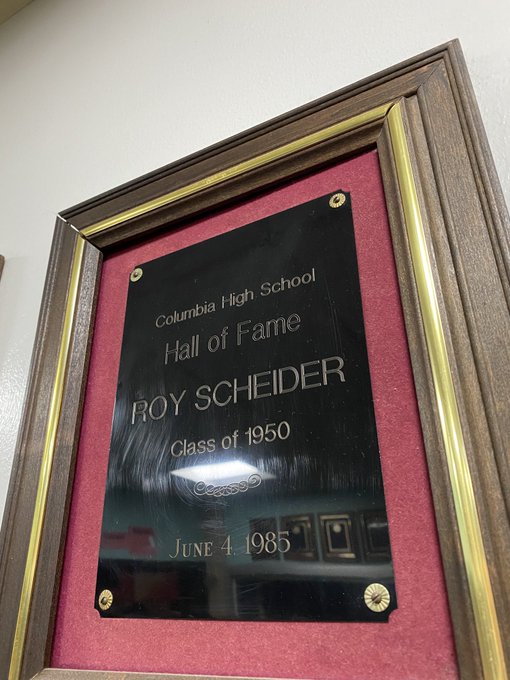 Happy birthday Roy Scheider - who happened to have gone to my kids high school! 