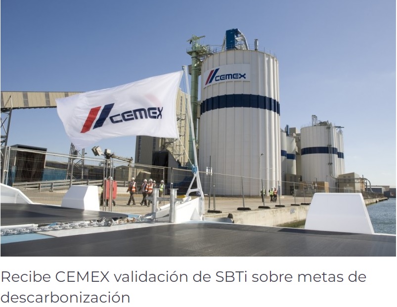 Recibe CEMEX validación de SBTi sobre metas de descarbonización <a href="/CEMEX/">Cemex Global</a> <a href="/CEMEXMx/">Cemex México</a> 
empresasmonterrey.com/recibe-cemex-v…
