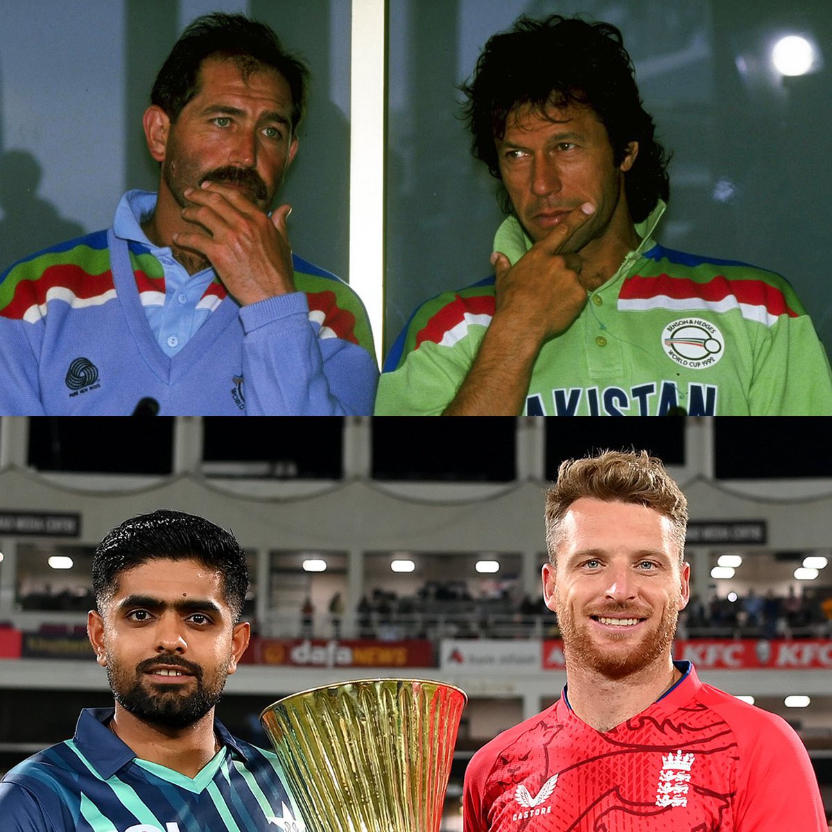 fReAkOvi's tweet photo. Just like 1992, it’s Pakistan vs England in a final at the MCG! 🇵🇰🏴󠁧󠁢󠁥󠁮󠁧󠁿

#T20WorldCup #PakvsEng2022 #Final #PakvsEng https://t.co/Zpuu527m6d