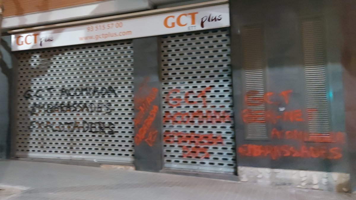 #GCTPlus i #BERNET acomiaden embarassades. 
Dijous 17 de novembre a les 17h concentració davant Ber-net i a les 17:30h davant GCT-Plus de #Berga.
Tombem el patriarcat! 
#PaulaReadmissio
Info del cas: x.com/CGTBerga/statu…