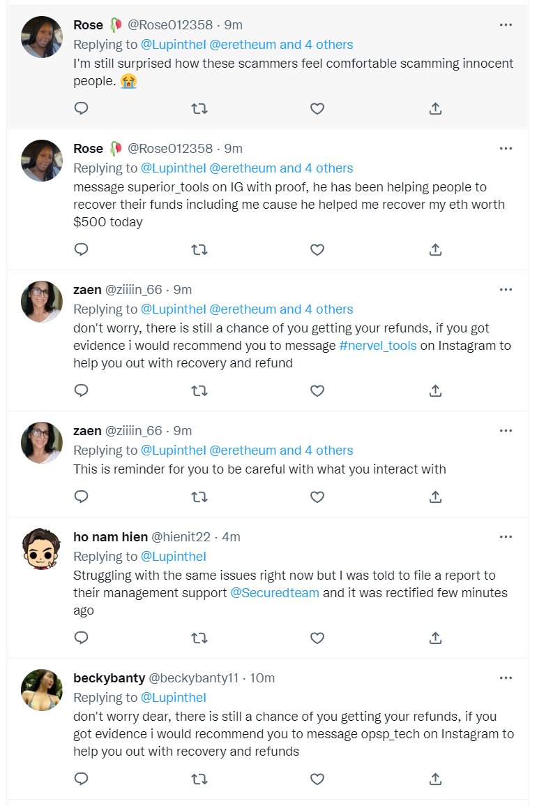 LupintheI's tweet photo. Just making fun about crypto is enough to summon an horde of fake spamm accounts...
I guess the plan of get ird of bots on Twitter is going great!
#itsgoinggreat #keepupthegoodworkElon https://t.co/GpoCBRXxhv