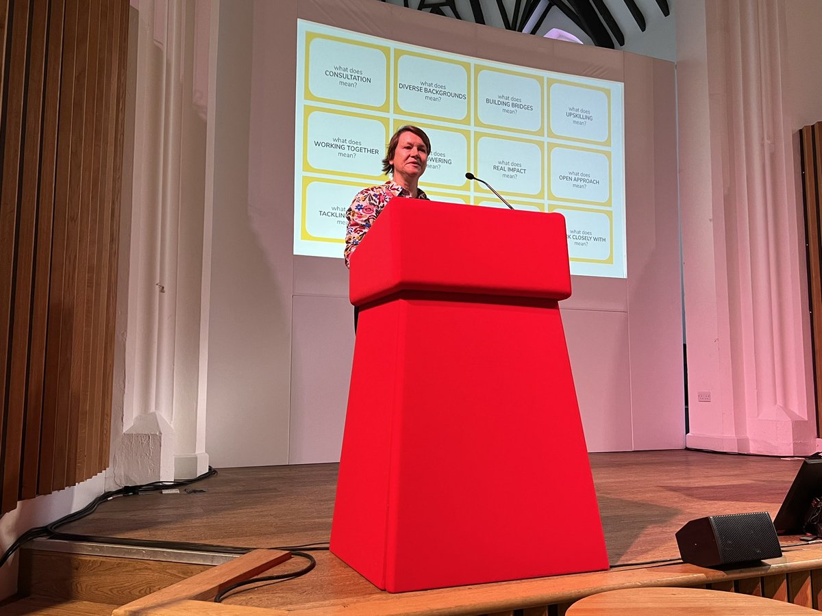 julietpdavis's tweet image. My @WSofArchi colleague @mhairimcvi talking eloquently @The_RSAW #futuregen conference today on issues of language used in public engagement in planning and design. When we start to engage ‘we need to be upfront and honest about what we don’t know and what we do know.’
