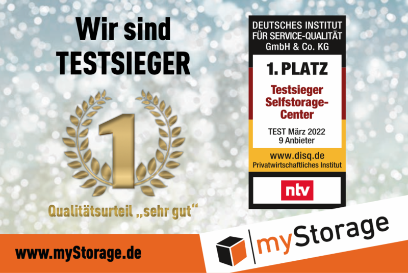 myStorage11's tweet photo. Testsieger der Studie ist myStorage mit dem Qualitätsurteil "sehr gut". 
#Nummer1 #myStorage #SelfStorage #Lagerraum #Deutschland #Testsieger #Twitter https://t.co/07btmm46Pu