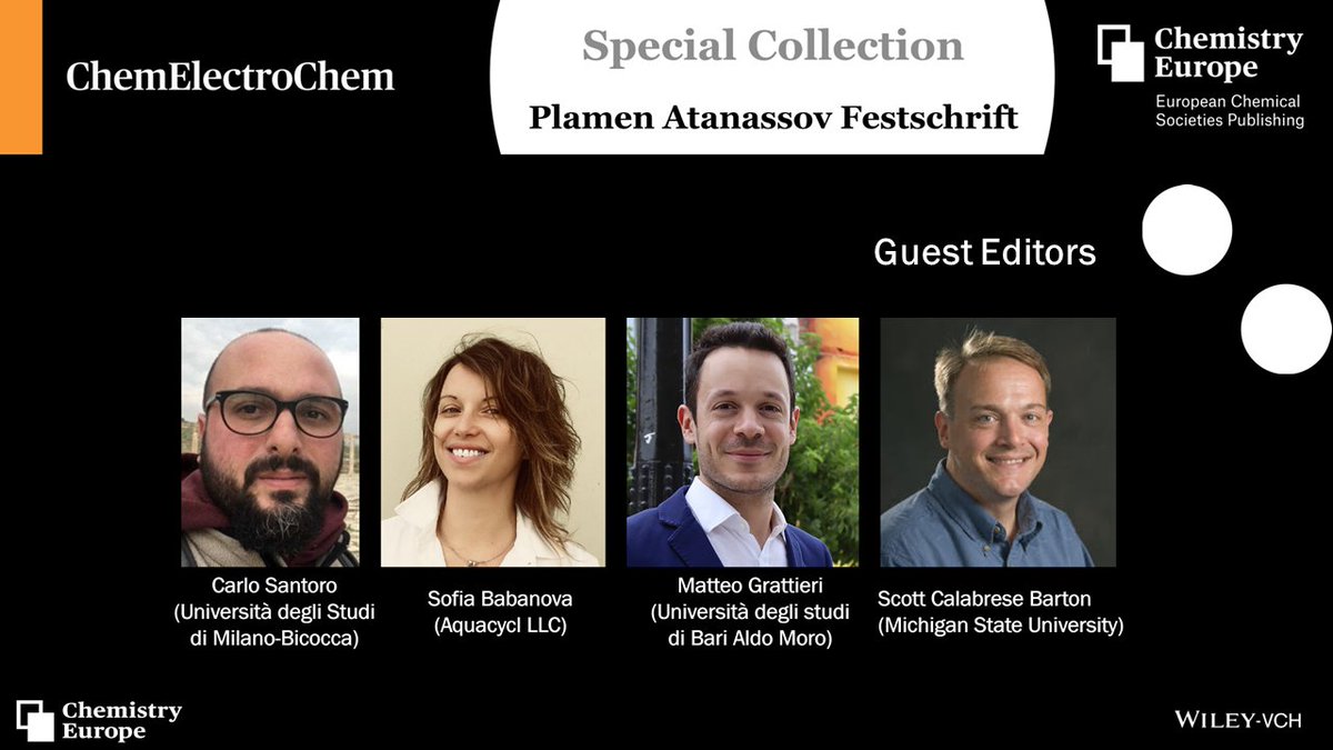 🎂🎇Prof. Plamen Atanassov, UC Irvine, is turning 60 today! 
📢His colleagues and friends are honoring his accomplishments in various fields of electrocatalysis and bioelectrochemistry through a Special Collection. 

New articles will continue to be added👉bit.ly/AtanassovFests…