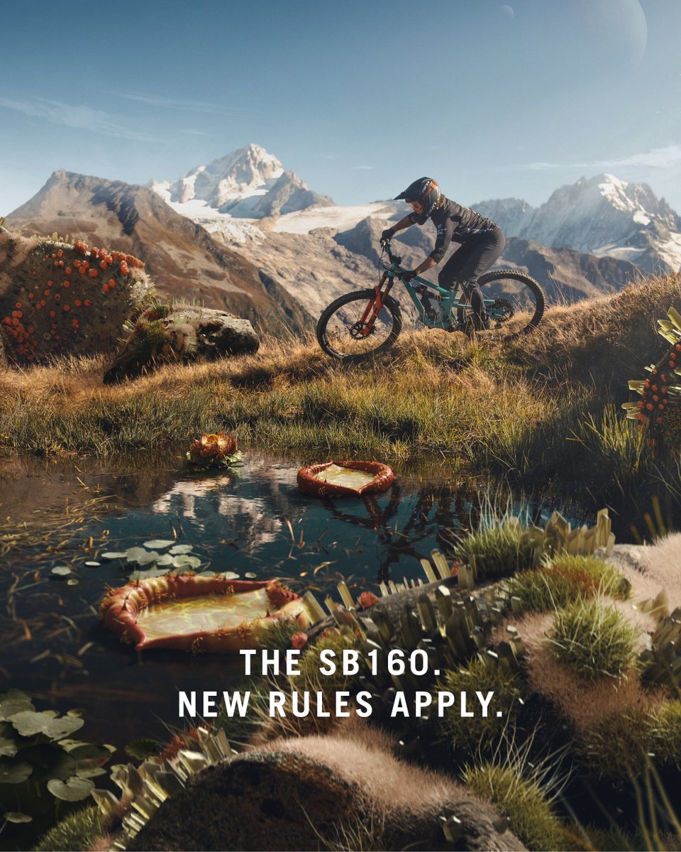 New rules apply. The SB160. bit.ly/3UJHT11 #YetiCycles #RaceBred #RideDriven #MoreThanMyth #SB160
