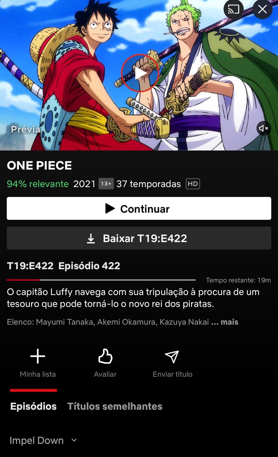 One Piece News on X: - Novos Episódios de One Piece (até Wano