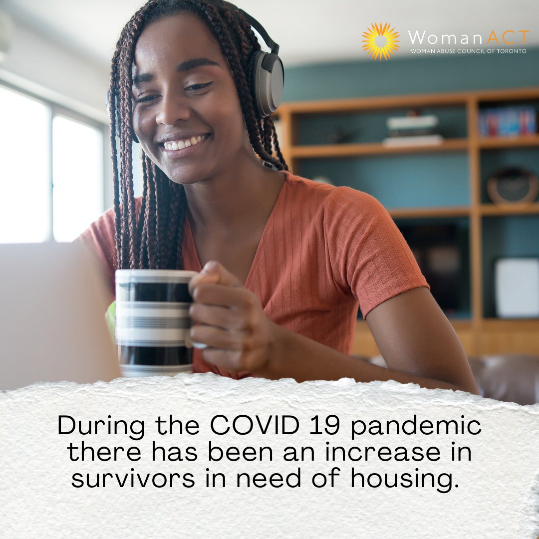 During the #COVID-19 pandemic there has been an increase in survivors in need of #housing as well as an increase in women &amp; gender diverse people at risk of eviction.

We are working to improve access to &amp; experience in the private rental housing market.

womanact.ca/projects/succe…