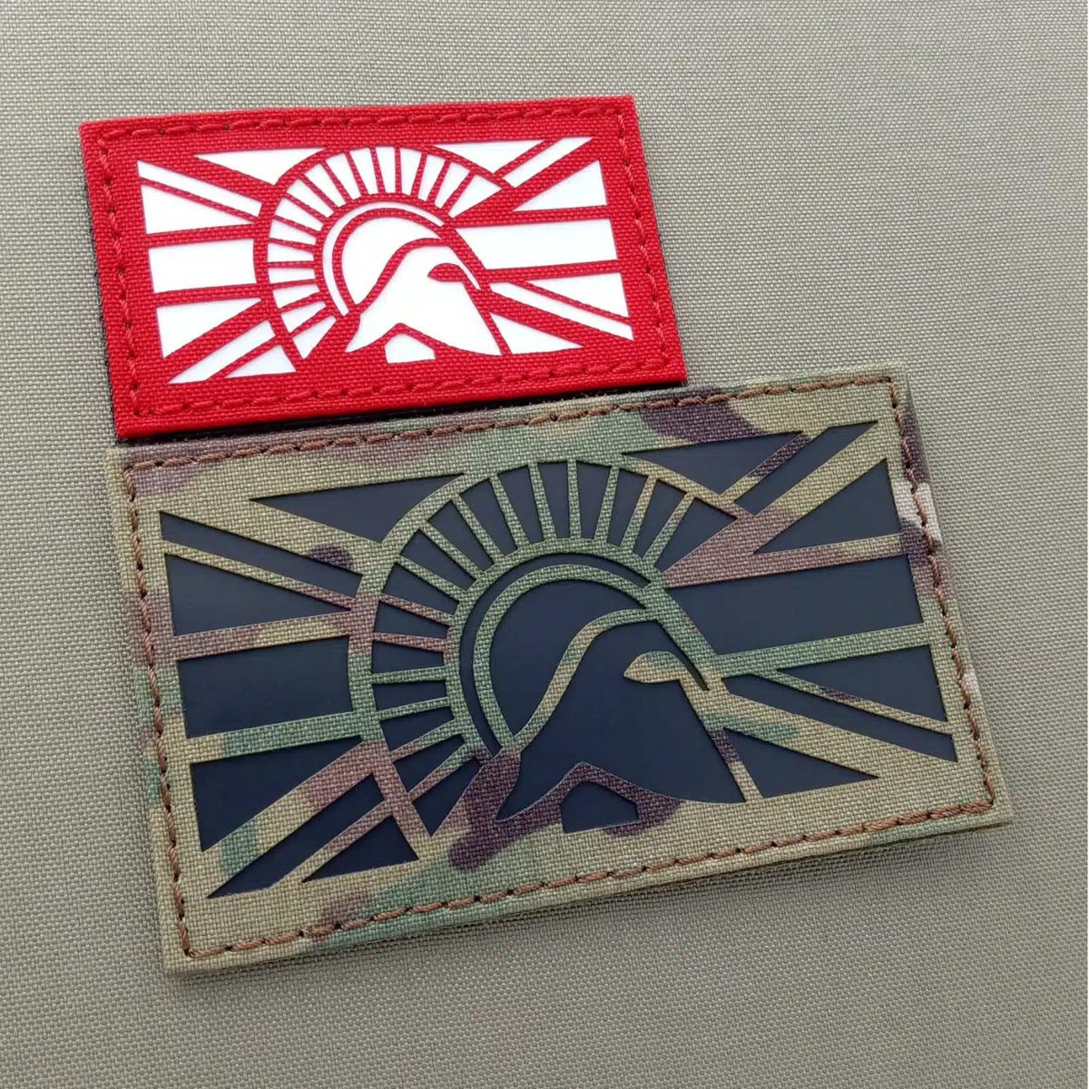 tacticalfreaky's tweet image. More wishes came true the last  week! By request, we&apos;ve added the Spartan Molon Labe UK Flag patch to our growing catalog of laser-cut patches on TACTICALFREAKY.COM.

#lasercutpatches #loadout #milsimairsoft #tacticalfreaky #tactical_freaky #infraredpatches #velcropatch