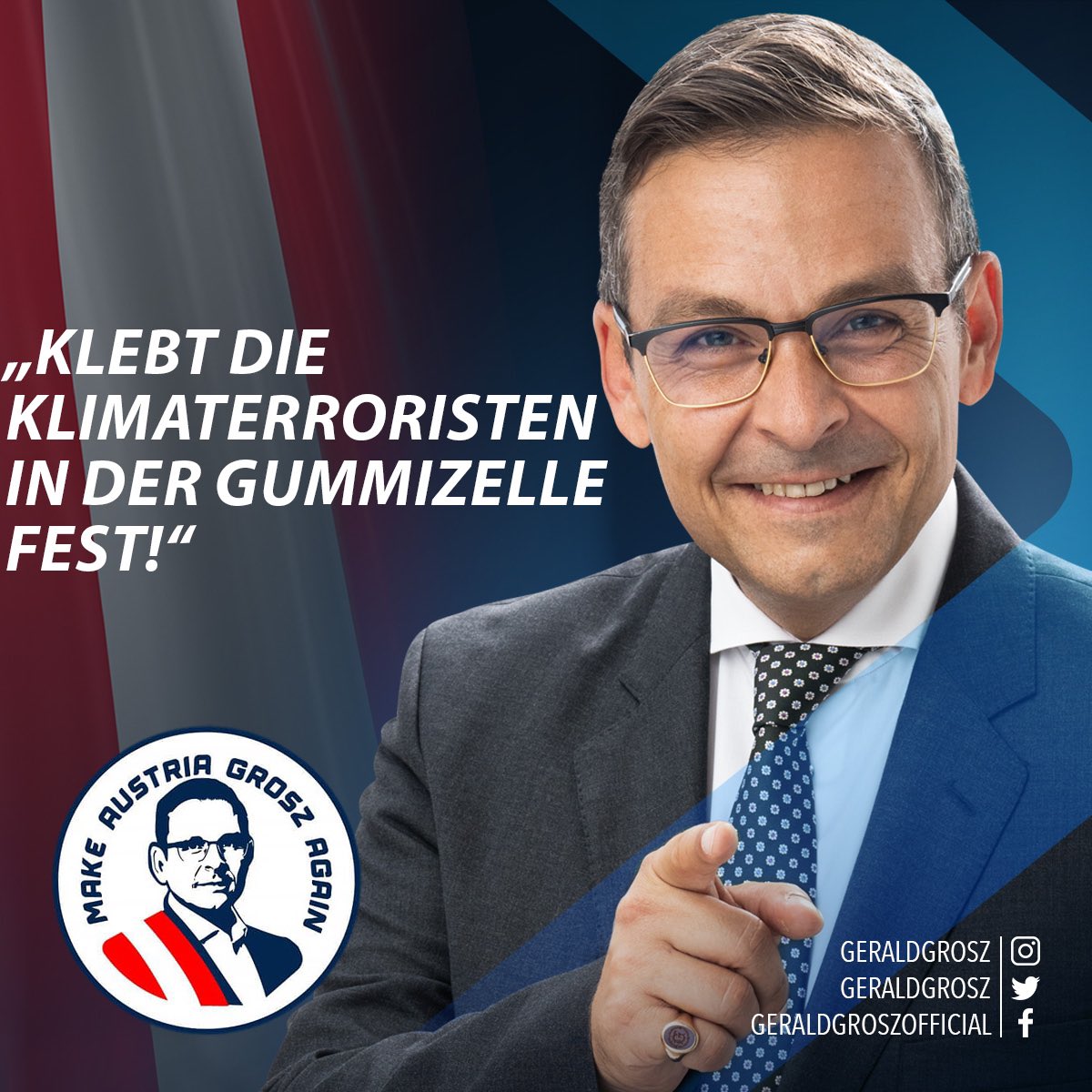 Klebt die Klimaterroristen endlich in der Gummizelle fest! Dort gehören sie hin!
