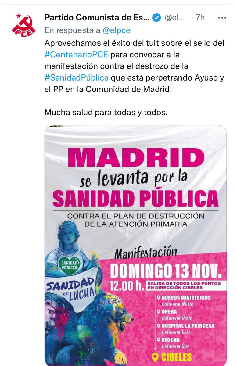 IdiazAyuso's tweet image. ¿Se imaginan un sello conmemorativo de los otros responsables de que los españoles se mataran entre ellos?

Pues ahí está Correos: con los que también llaman a agitar la sanidad madrileña.

Porque lo que está pasando en España va de otra cosa.