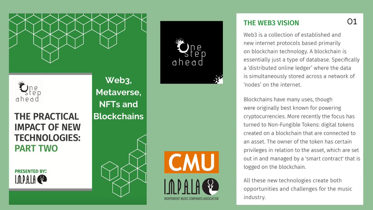 What is #Web3?🤌
A collection of protocols? Based on #blockchains? 
What does it mean practically? How does it impact our use and experience of the internet?🤳

Download our #OneStepAhead report to understand how the #internet at large has evolved👇
bit.ly/3DCyTVI