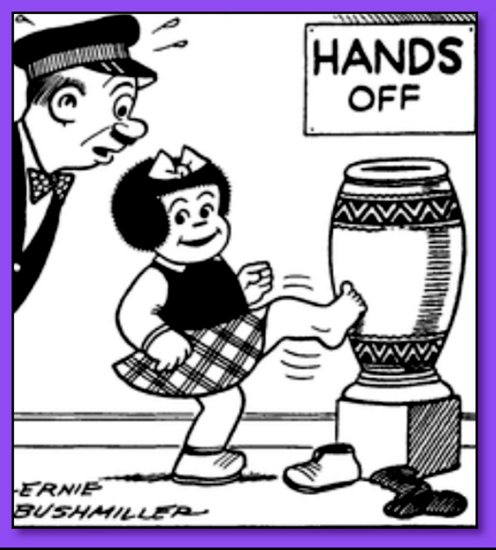 Nancy Comics by Ernie Bushmiller tweet media