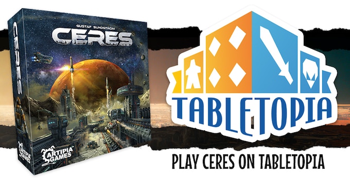 You can now play Ceres on @TabletopiaGames , check the link below! 🚀🚀 tabletopia.com/games/ceres #Kickstarter #Ceres #Tabletopia