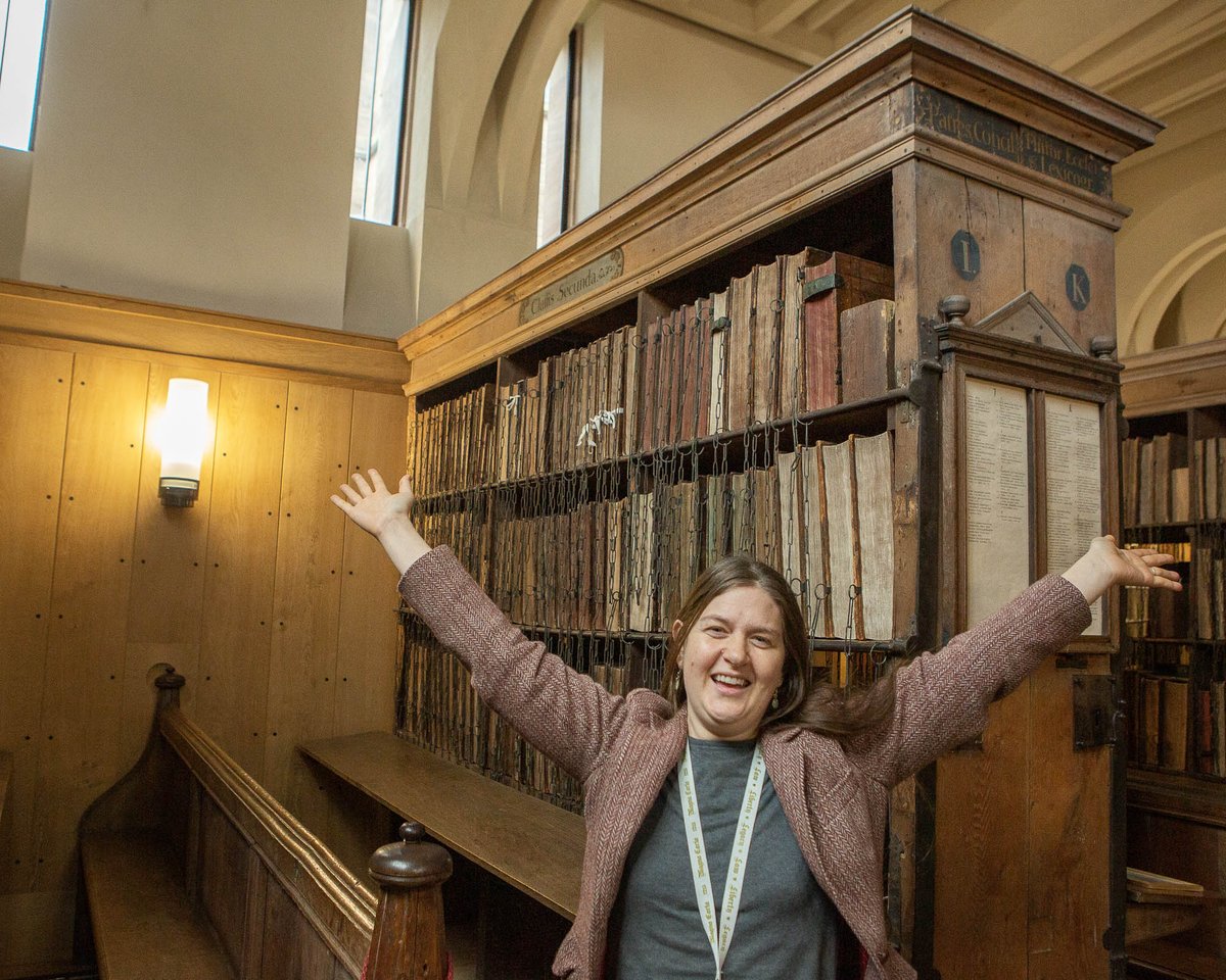 HFDCathedral's tweet photo. RECORD BREAKING NEWS ...
Its Guiness World Records Day today, and we can now reveal that we have the Guiness World Record for "largest chained library".
https://t.co/UZhBdtkjUP
https://t.co/uB7oN0sVue
@GWRday #GWRDay #chainedlibrary
๐ทC. Potter https://t.co/Dbf5wO0Qme