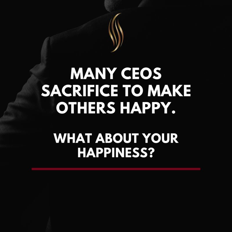 Design your private life to grow with your business and you’ll feel fulfilled. 

CEOs already know how to be successful, they just haven’t been shown how to be optimally successful in their personal lives yet.