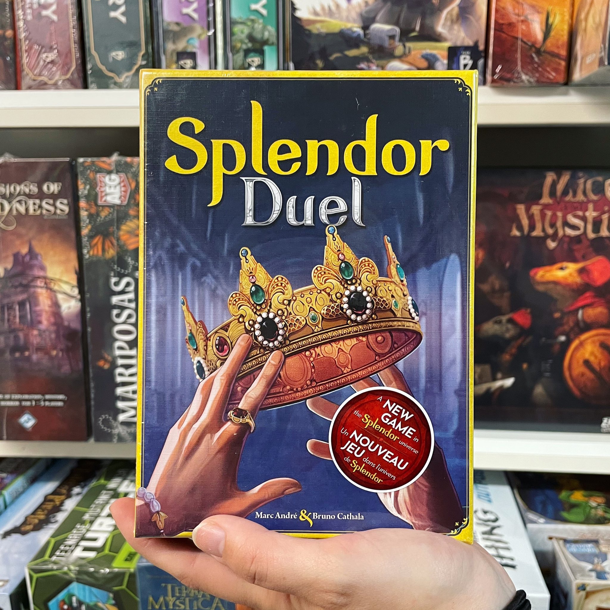 Über Cool Stuff on X: Splendor Duel is a brand new 2-player game