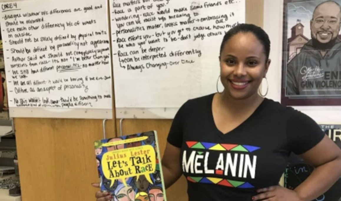 cpshistory's tweet photo. Congratulations to Rindge Avenue Upper School social studies teacher Gisel Saillant! https://t.co/HbRWSghnGB @cambridge_cpsd https://t.co/pAlzvhNFWl