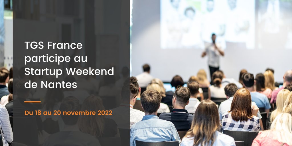 [ #Innovation 🚀 ] TGS France est partenaire du <a href="/SWNantes/">Startup Weekend Nantes</a> organisé par <a href="/Techstars/">Techstars</a> à #Nantes.
Rendez-vous chez 
<a href="/_icilundi/">_icilundi</a> les 18, 19 et 20 novembre prochain pour 54h d’entrepreneuriat !
Plus d’infos et inscription sur le #SWNantes 👉 event.techstars.com/event/gE29CWkA…