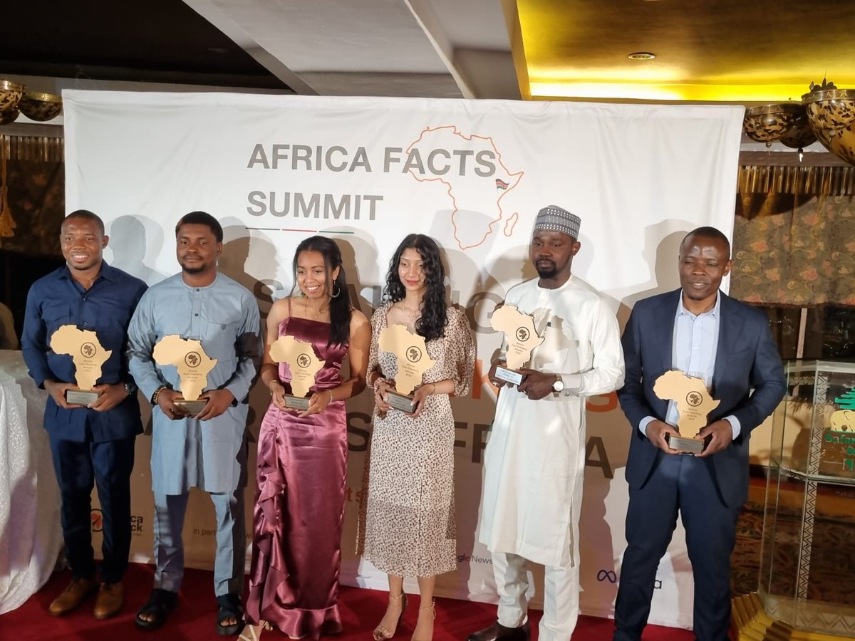 🏆 Thank you to everyone who entered, and in so doing helped further the #factchecking cause in #Africa. We appreciate you! 

See you in 2023 for an even bigger and better edition of the African Fact-Checking Awards.

#FactCheckYourAfrica