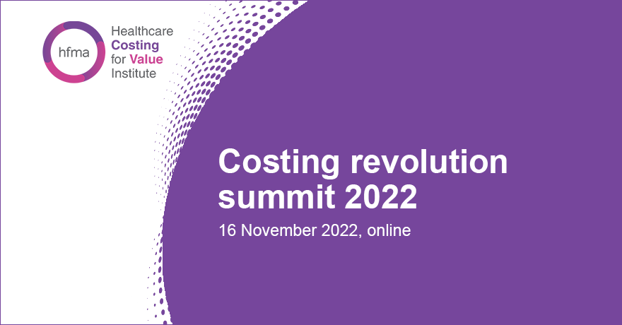 Less than a week to go until the Costing Revolution Summit. Sessions include using dashboards to visualise a patient journey, a story so far on ICS costing &amp; how paediatric services in Nottm have been improved using cost &amp; activity data. #CostingForValue
hfma.to/CRS22