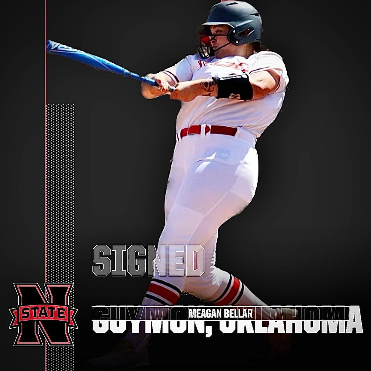 NWOSU_SB's tweet image. 𝑺𝑰𝑮𝑵𝑬𝑫 ✍️

Meagan Bellar
» UTL
» Guymon, Oklahoma
» Transfer 

Welcome H•O•M•E!⚫️🔴⚪️