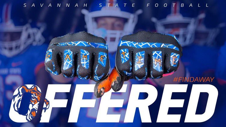 We are always taking steps forward. This is a big one!! Thank you very much <a href="/SavannahStateFB/">Savannah State Football</a> <a href="/CoachTrist/">Coach Nick Trist</a> <a href="/CoachPinkston24/">Coach Derry</a> <a href="/aekelton/">Coach Kelton</a>
