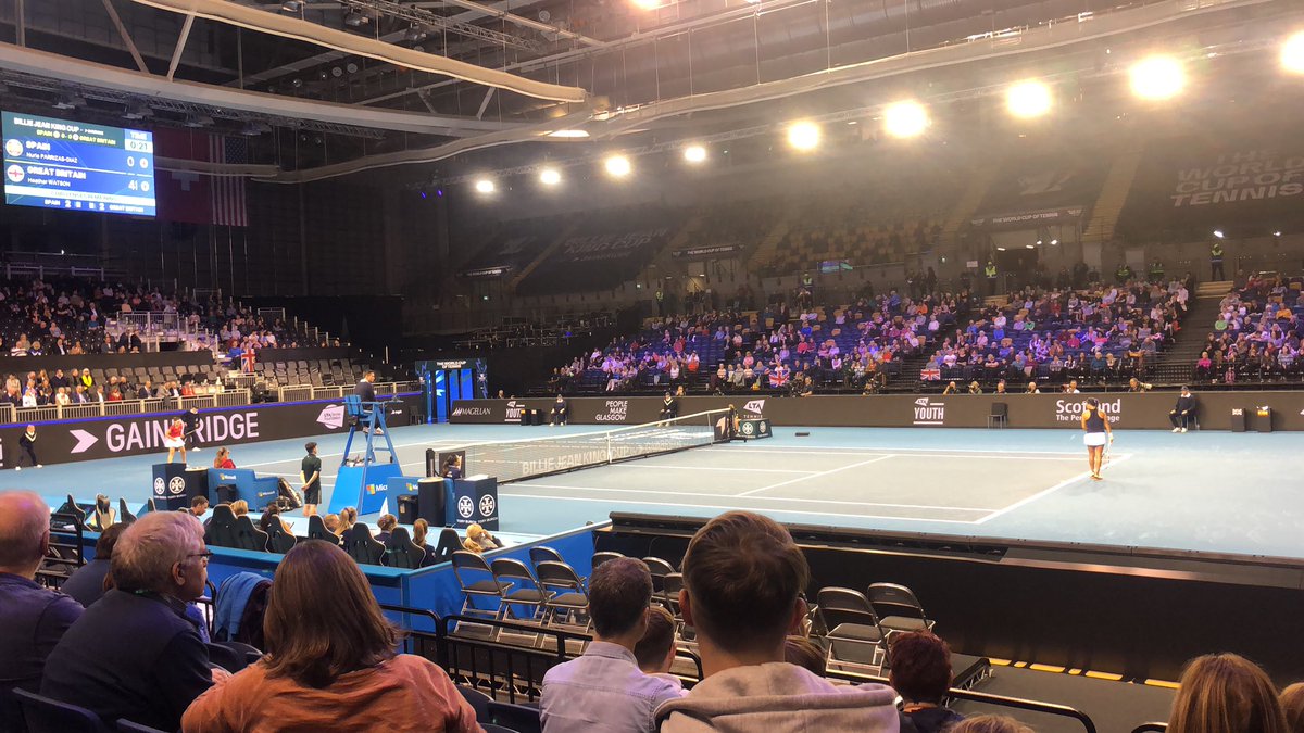 We’ve arrived #BillyJeanKingCup #BackTheBrits