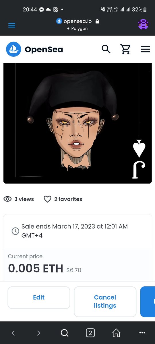 Get the items from my collection only for 0.005 ETH !
dont lose the chance!
You are welcomed to mind spectrum 
💜🤩💜🤩💜🤩💜🤩💜
#NFTdrop #NFTsales #nftcollectors