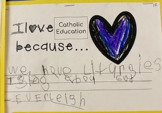 We love Catholic Education because... #ecssdPEACE