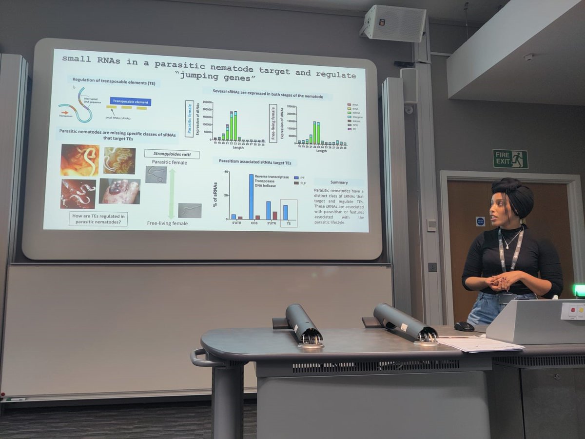Cambridge University Press - Life Sciences (@cup_lifescience) on Twitter photo This year Mona Suleiman from the <a href="/UniofBath/">University of Bath</a> was chosen for her presentation and studies on #sRNAs in the free-living and parasitic stages of #Strongyloides. This blog embellishes upon her achievements:
>> ow.ly/3A3h50LAavY This year Mona Suleiman from the <a href="/UniofBath/">University of Bath</a> was chosen for her presentation and studies on #sRNAs in the free-living and parasitic stages of #Strongyloides. This blog embellishes upon her achievements:
>> ow.ly/3A3h50LAavY