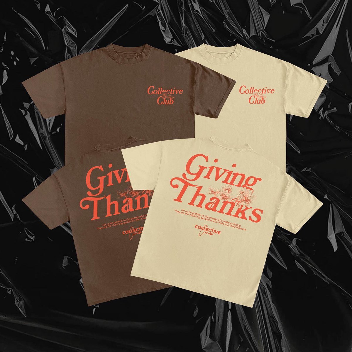 rocchayes's tweet photo. Let us be grateful to the people who make us happy. They are the charming gardeners who make our souls blossom ❤️❤️🔥
New @collectivexclub “Giving Thanks” screen-print tee now available. Go to our instagram and view shop!
https://t.co/oOoXMzFCjN
#collectiveclub❤️🔥 https://t.co/DoE3A3Sopw