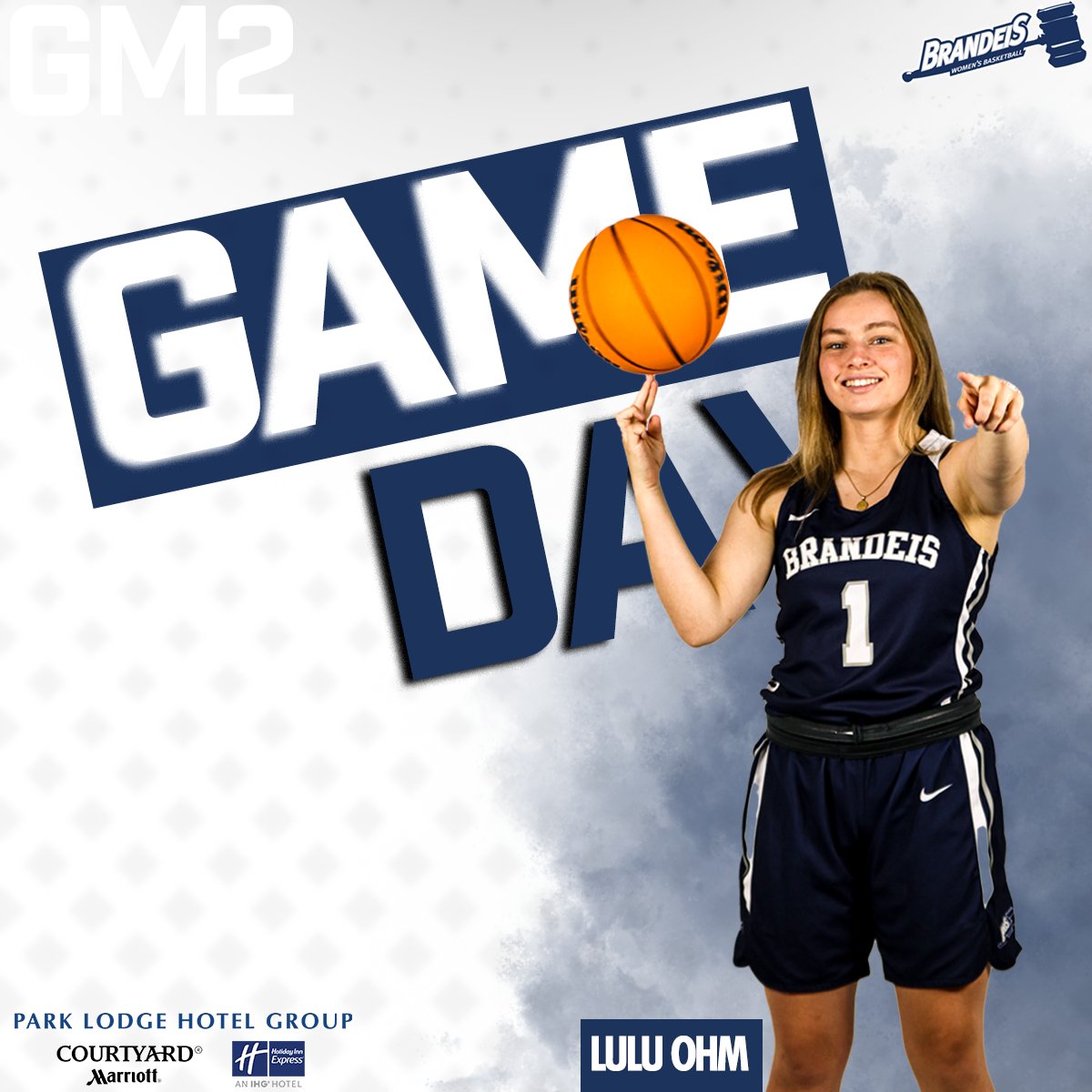 GAME DAY. 

🆚 RPI
📍Home | Red Auerbach Arena
⏰ 5 PM Eastern
💻📊 linktree.com/brandeiswbb

#WeAreBWB #AllGasNoBrakes #RollDeis