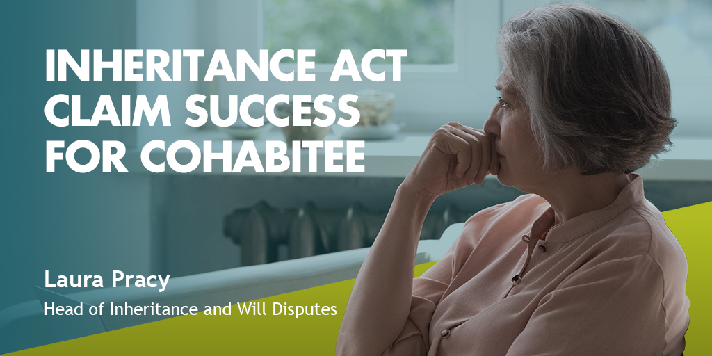 Our client faced losing her family home when her partner died without making a Will. The couple was not married, and she had to bring a claim against his Estate. ⬇️ 

ow.ly/7eMa50LzRf6

#InheritanceAct
#WillDisputes
#IntestacyRules
#BlendedFamilies ow.ly/Et8550LzUov