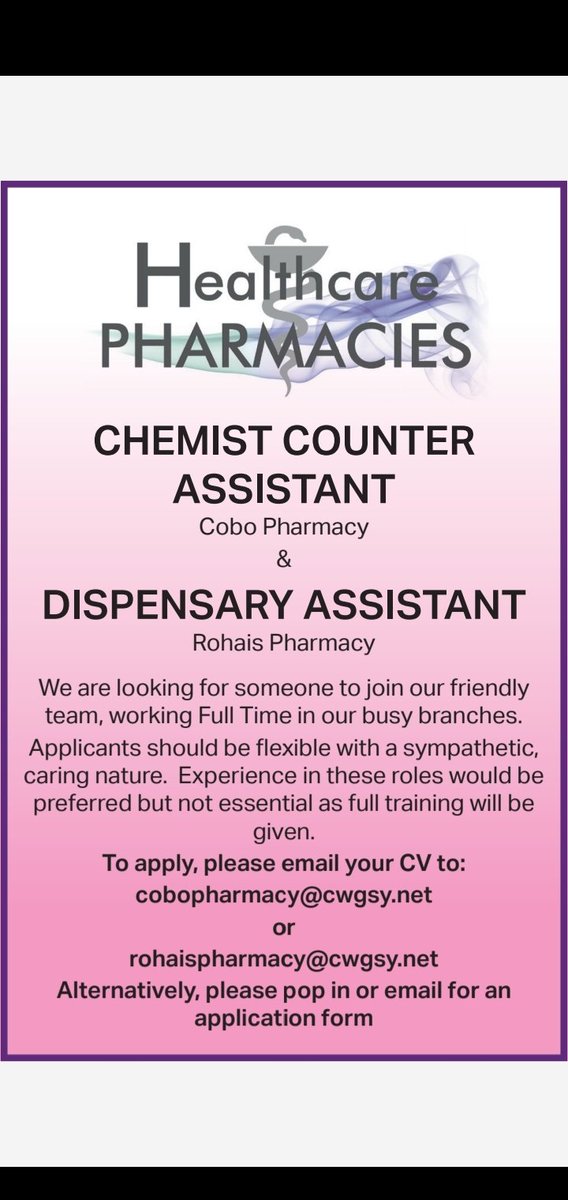 Healthcare Pharmacies (#Guernsey) tweet media
