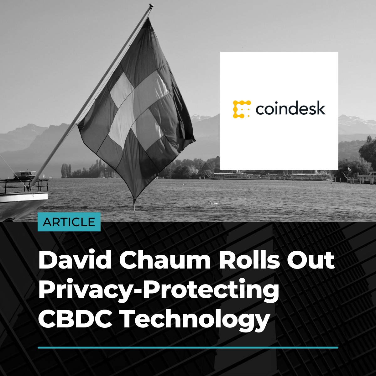 digitalpoundfdn's tweet photo. Creator of #Bitcoin predecessor eCash and, more recently, the @elixxir_io #cryptocurrency, @chaumdotcom is working with the Swiss National Bank (#SNB) on #ProjectTourbillon, designed for privacy-focused central bank money π https://t.co/didahxqBlx
...
#Switzerland #CBDC https://t.co/9XXy7tbSGz