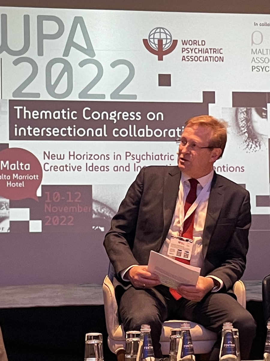 WpaThematic's tweet photo. At the #plenary_panel_discussion we are having the chance to hear panelists’ experience with mental health parity in their respective countries: Malta,Uk,Pakistan,South Africa, Australia. What a diverse session! #wpaThematic #wpa #malta https://t.co/kMmA98aNJF