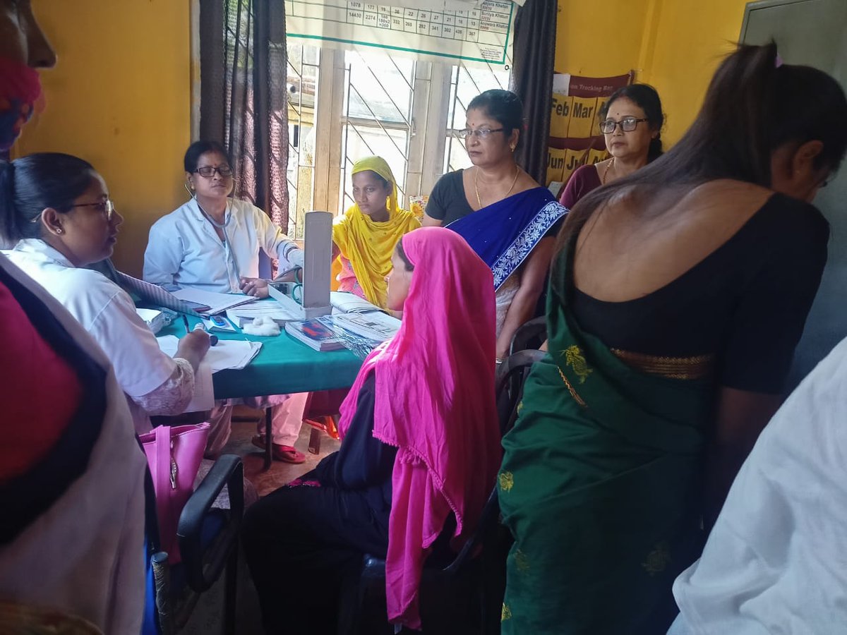 HealthGoalpara's tweet photo. #HealthAssam
Glimpses of Special ANC drive conducted at Various health institutions under Goalpara district
@nhm_assam https://t.co/q5hqXsofhj